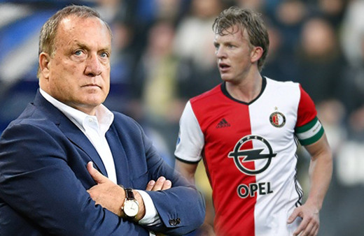 Dirk Kuyt Dick Advocaat'ın koltuğuna geçiyor