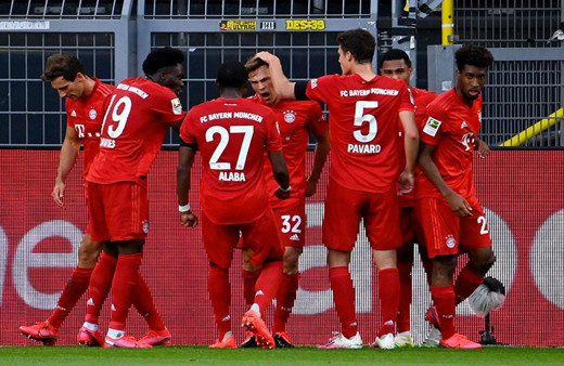 Dev maçta Bayern Dortmund'u tek golle geçti