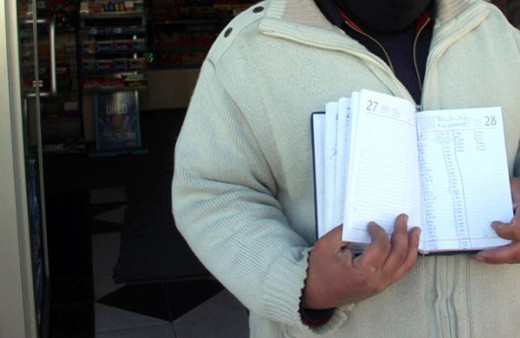 Trabzon'da ortaya çıktı! Yarım milyonluk veresiye defterini kapattı