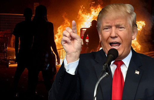 George Floyd göstericileri Trump'ı kızdırdı: Olanları izleyemem, silahlar ateşlenir