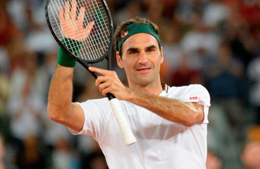 Dünyanın en çok kazanan sporcusu Roger Federer oldu