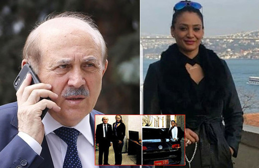 Burhan Kuzu'nun 'hanımağa' lakaplı Güniz Akkuş'u TBMM'de ağırladığı ortaya çıktı