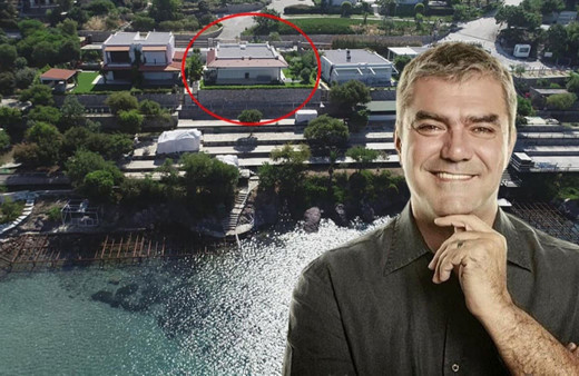 Yılmaz Özdil'in villasındaki kaçak eklentiler yıkılıyor