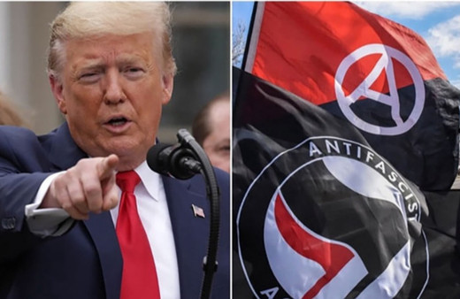 ABD Başkanı Donald Trump'tan 'Antifa' için terörist ifadesi