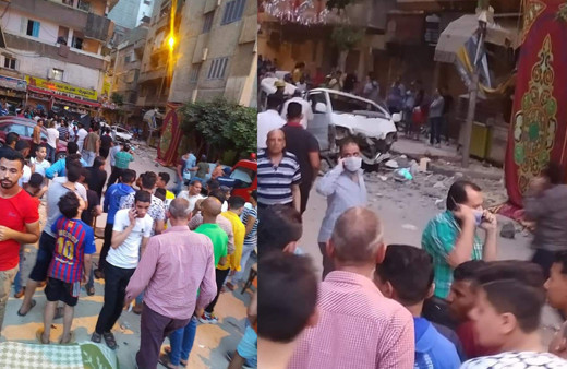 Mısır'da balkon çöktü: 3 ölü