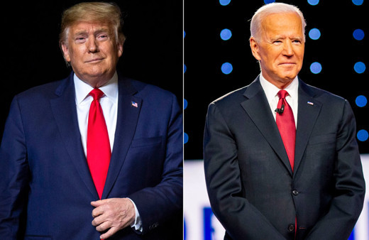 Trump'ı yıkan anket! Joe Biden Trump'ın 10 puan önünde