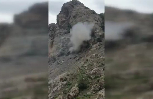 MSB bu görüntülerle duyurdu PKK'nın bir ini daha yok edildi