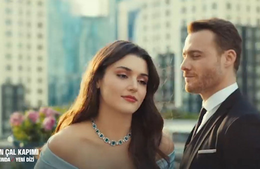 Hande Erçel ve Kerem Bürsin'in yeni dizisi Sen Çal Kapımı'nilk fragmanı yayınlandı