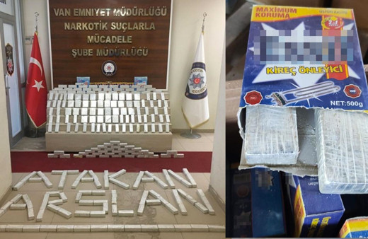 Van'da kargoda 82 kilo 155 gram eroin ele geçirildi