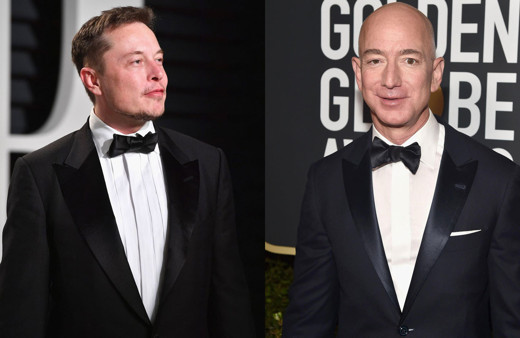 Elon Musk hedef tahtasına Jeff Bezos'u koydu! Çok sert çıktı