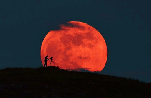 Türkiye'de Dolunay'ın en güzel kareleri! Dün yurdun dört bir yanından çekildi