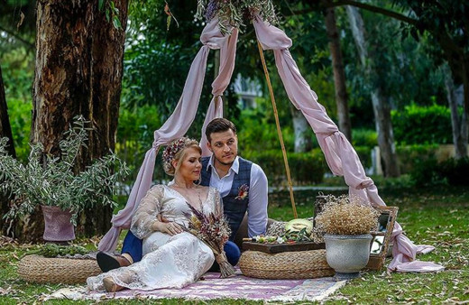 Rus çift 'izole düğün' için Antalya'yı tercih etti