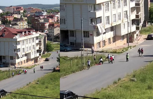 İstanbul'da sokak ortasında karısına kurşun yağdırdı