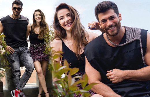 FOX TV'de Can Yaman Özge Gürel dizisi Bay Yanlış'a öpüşme sahnesi damga vurdu