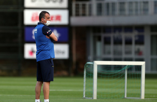 Fenerbahçe'de Tahir Karapınar antrenmana katıldı