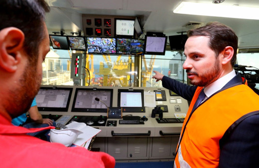 Bakan Berat Albayrak'tan 'TANAP' mesajı fotoğraf paylaşıp gurur duyduk dedi