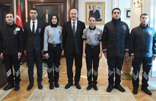Kamudaki özel güvenlikler tek tip üniformaya geçti Süleyman Soylu paylaştı