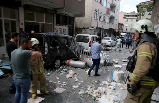 İstanbul Okmeydanı'nda patlama: 6 yaralı var