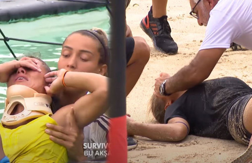 Survivor Elif ve Nisa'ya ne oldu? Dokunulmazlık oyununda feci kaza