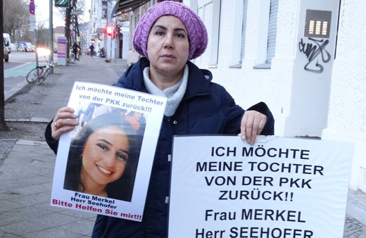 Almanya'da PKK'dan kızını istedi! Benim gibi çok anne var
