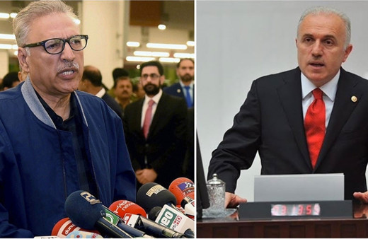 Aziz Babuşcu'nun Keşmir projesine Cumhurbaşkanı Arif Alvi'den destek