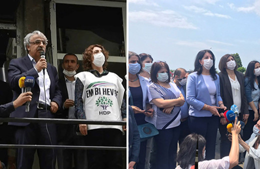 HDP'nin 'Darbeye Karşı Demokrasi Yürüyüşü' olaylı başladı!