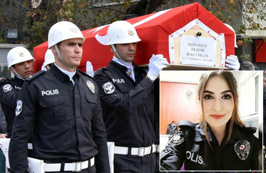 Araç çarpmasıyla şehit olan polis memuru Buket de 'asli kusurlu' bulundu