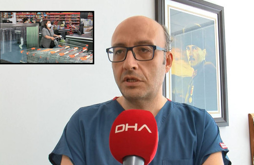 Bilim Kurulu üyesi Prof. Levent Yamanel 'çok önemli' dedi markete gidenleri uyardı