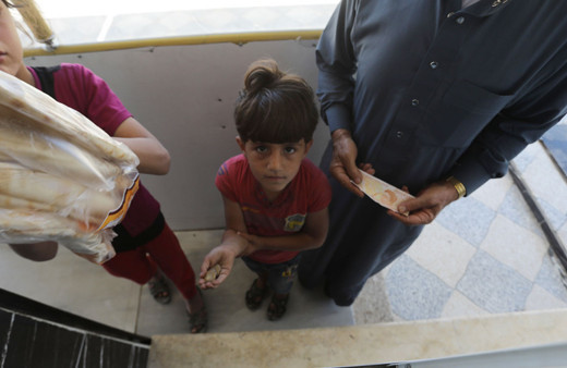 Fırat Kalkanı Harekatı sahasında halk Türk lirasını tercih ediyor