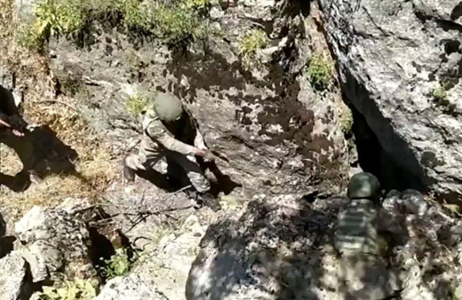 MSB, Pençe-Kaplan Operasyonu'na katılan komandoların görüntülerini paylaştı