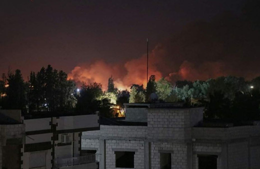 Suriye’de terör örgütü PKK/YPG'ye ait silah deposunda patlama