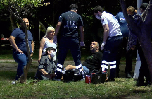 Kadıköy'de evlilik teklifi için gittikleri parkta kurşunların hedefi oldular