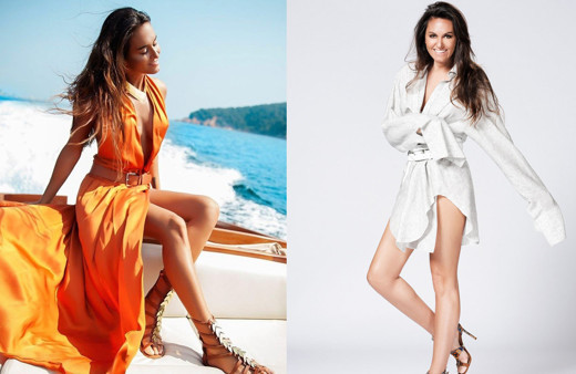 Sosyetik güzel Eda Taşpınar soluğu İzmir'de aldı! 'Neşe dolu hayatım var'