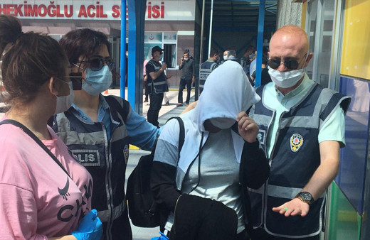 Konya'da yapılan fuhuş operasyonunda 10 şüpheli gözaltına alındı