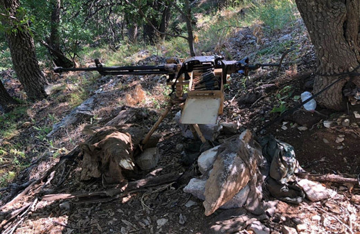 Pençe-Kaplan Operasyonu'nda çok sayıda mühimmat ele geçirildi