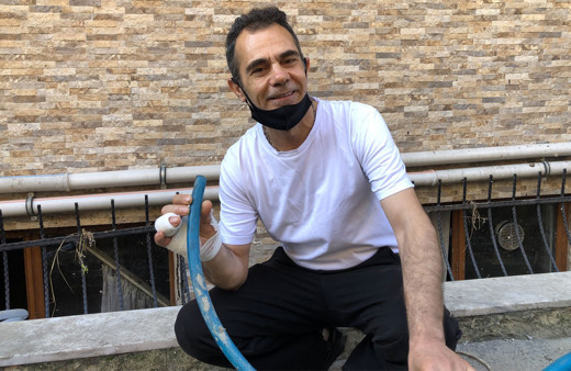 Davaro filminin hortum sahnesi Esenyurt’ta gerçek oldu