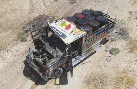 PKK'nın hain planı tutmadı! Bombalı kamyonet vurularak durduruldu