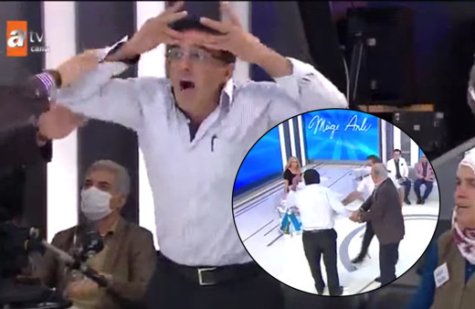 Müge Anlı'nın üstüne yürüdü! Şaban Özcan olay çıkarda ATV canlıya güvenlik girdi