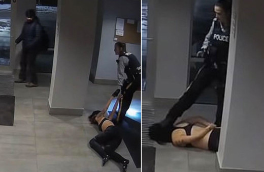 Ayağıyla kafasını ezip eziyet etti polis şiddet ülkeyi ayağa kaldırdı aya