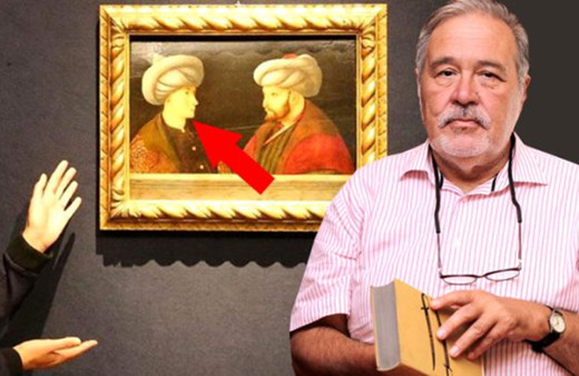 Fatih tablosundaki gencin kim olduğu çok tartışıldı! İlber Ortaylı açıkladı