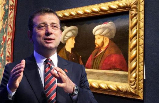Fatih portresi için 'israf' eleştirilerine Ekrem İmamoğlu'ndan yanıt