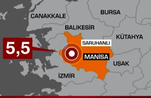 Manisa'da deprem oldu! Çevre iller de sallandı en son depremler
