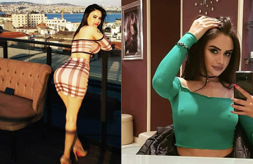 Çırılçıplak pozunu sansürsüz paylaştı fenomen gelin Naz Mila kriz çıkardı