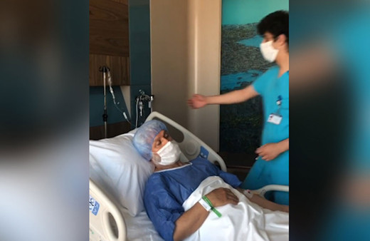 Talat Bulut sevenlerini korkuttu! Ameliyata gidişini böyle yayımladı