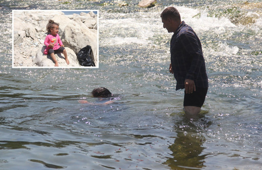 Adana'da 3 yaşındaki torununun gözü önünde kendini öldürmeye kalktı