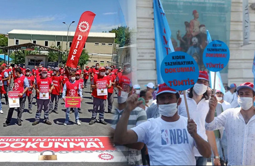 Türk-İş ve DİSK yeni kıdem tazminatına yönelik eylem sürecini başlattı