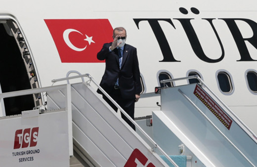 Cumhurbaşkanı Erdoğan Katar'a gitti! Korona sonrası ilk seyahat