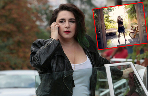 Esra Dermancıoğlu dans videosuyla herkesi kahkahaya boğdu ıpıslak kalakaldı