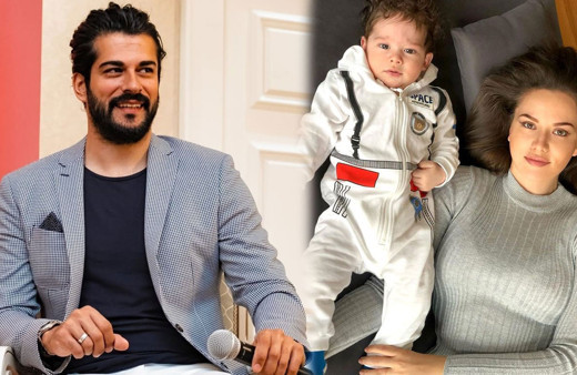 Burak Özçivit Fahriye Evcen'in oğulları Karan'ın ilk kelimesi bakın ne oldu
