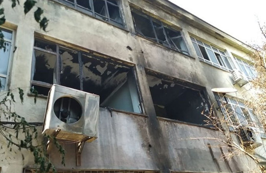 Dezenfektan üreten meslek lisesinde patlama! İki öğretmen yaralandı